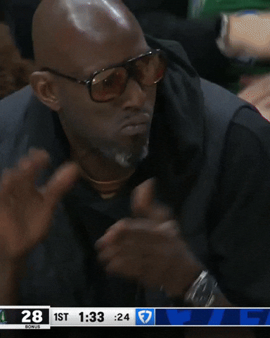 Nba Clapping GIF by Minnesota Timberwolves