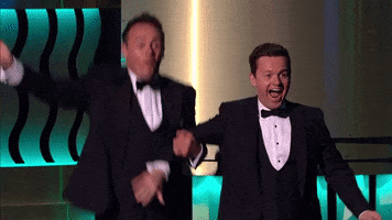 excited ant and dec GIF by Got Talent Global