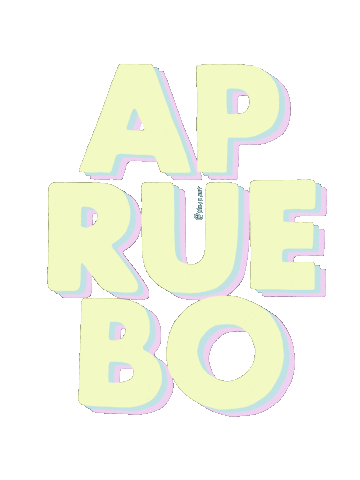 Apruebo Sticker