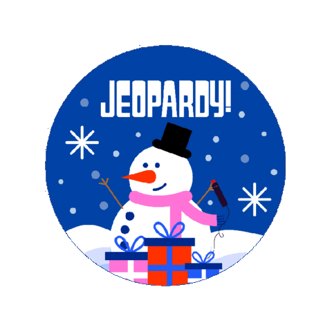 Christmas Tree Winter Sticker by Jeopardy!