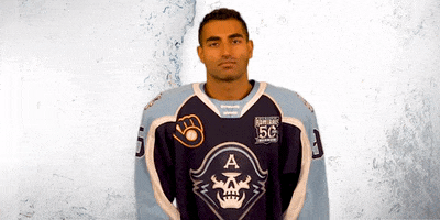 Brush Off Shoulders GIF by Milwaukee Admirals