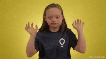 Girl Raise The Roof GIF by Children's Miracle Network Hospitals