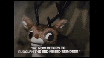 Rudolph The Red-Nosed Reindeer Christmas GIF