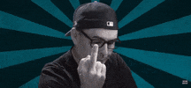 Nolan North Middle Finger GIF by RETRO REPLAY