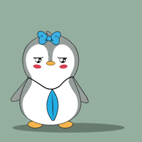 No Way Penguin GIF by Pudgy Penguins
