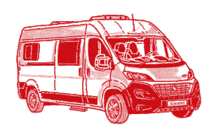 Camping Camper Van Sticker by Sunlight Motorhomes