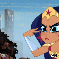 Watching Wonder Woman GIF by DC Comics
