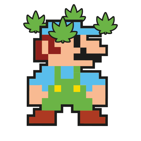 Weed Sticker