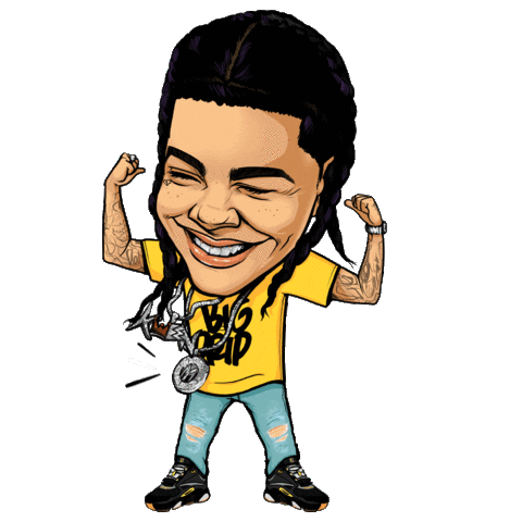 Hip Hop Party Sticker by Young M.A