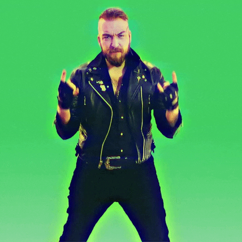 Rock And Roll Reaction GIF by CALABRESE