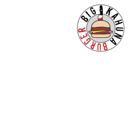 Burger Sticker by bigkahunaburger
