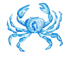 Crab Sticker