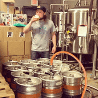 Electric Boogaloo Drinking GIF by Bent Stick Brewing
