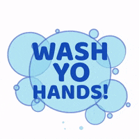 Wash Hands Emoji GIF by SportsManias