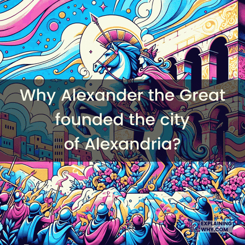 Alexander The Great Egypt GIF by ExplainingWhy.com