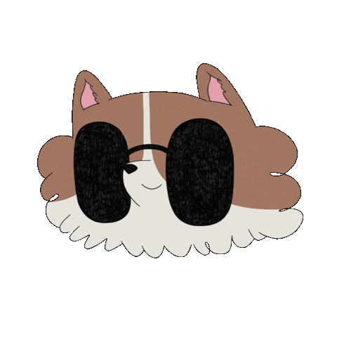 Dog Puppy Sticker by Veruella