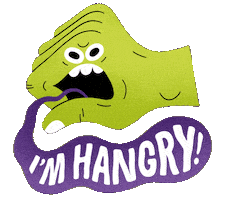 Hungry Feed Me Sticker