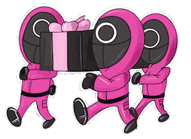 Round 6 Netflix Sticker