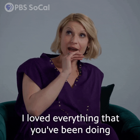 Youre The Best Claire Danes GIF by PBS SoCal