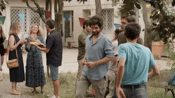 Party Friends GIF by Un si grand soleil
