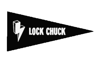 LOCK CHUCK COFFEE Sticker