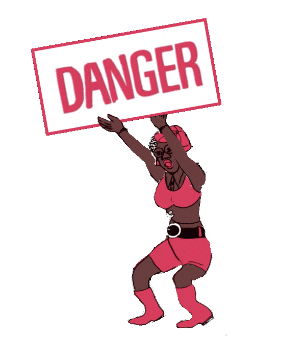 Fela Kuti Danger Sticker by Numero Group