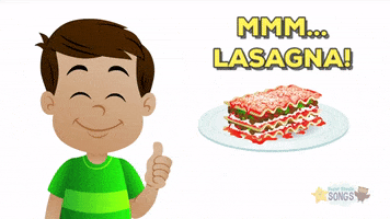 lasagna GIF by Super Simple