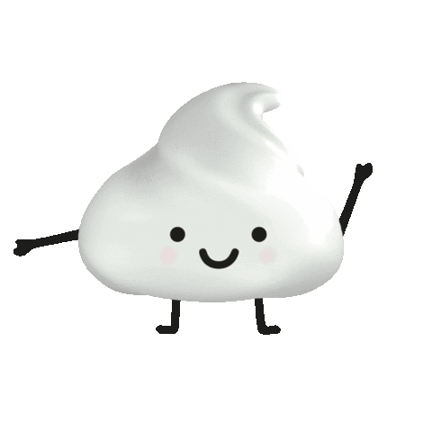 Foam Waving Sticker by bilou
