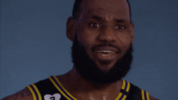 Look Over There Lebron James GIF by NBA