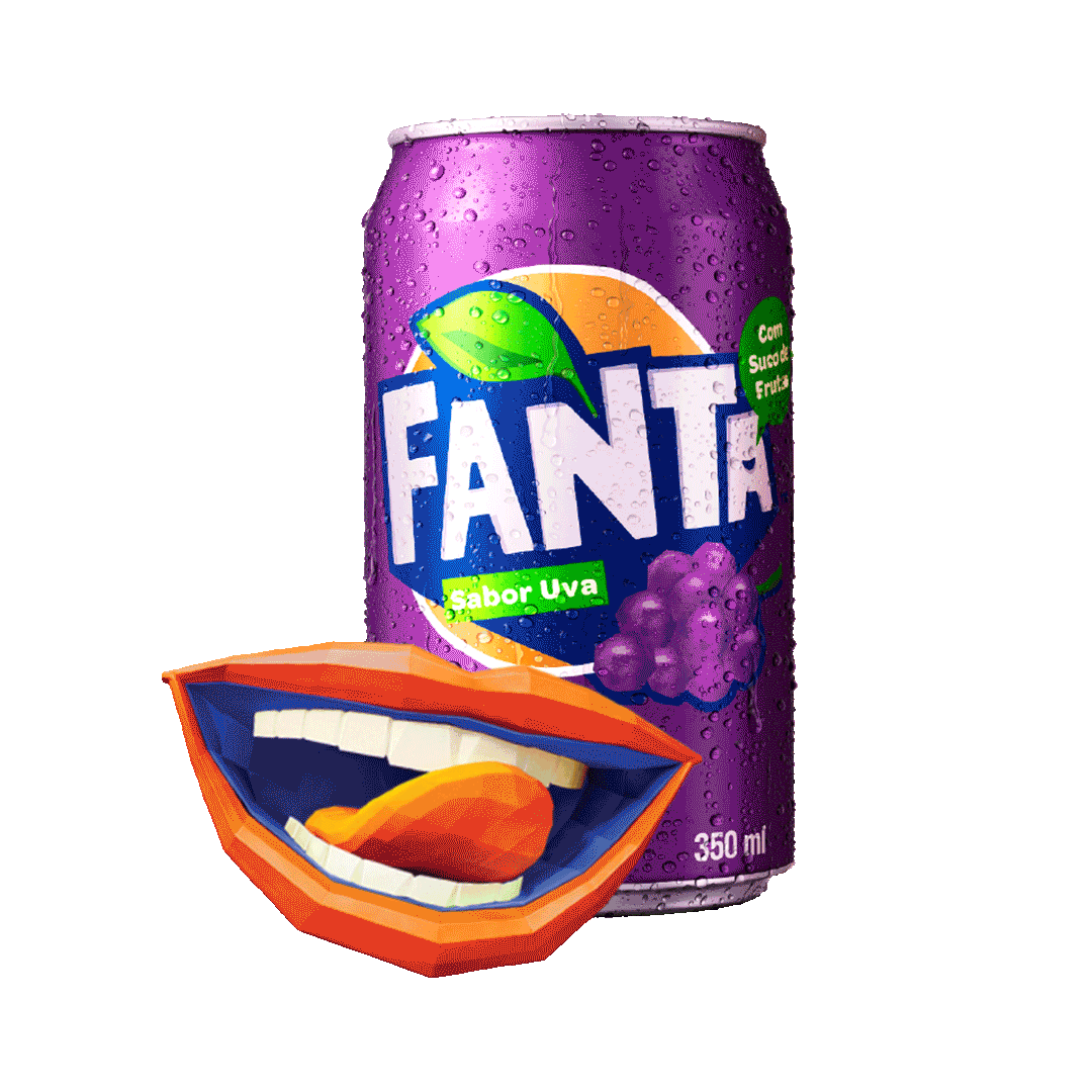 Boca Fanta Guarana Sticker by Fanta Brasil for iOS & Android GIPHY