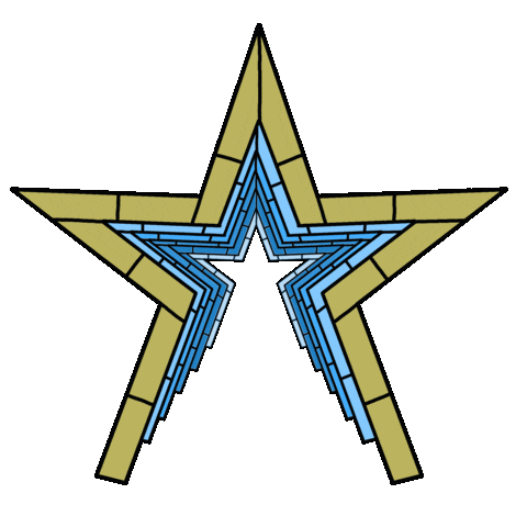 Star Glow Sticker by Pittsburgh Botanic Garden