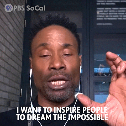 Inspire Billy Porter GIF by PBS SoCal