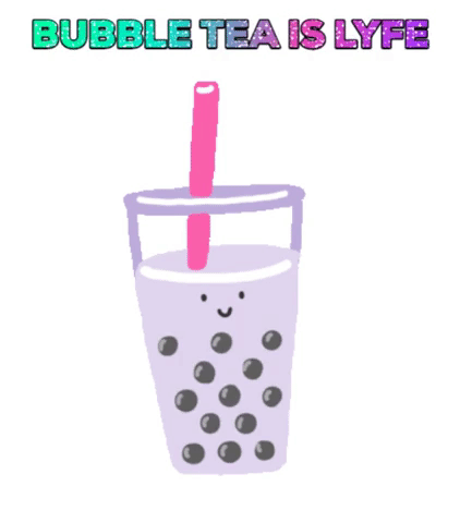 Bubble Tea Boba GIF - Find & Share on GIPHY