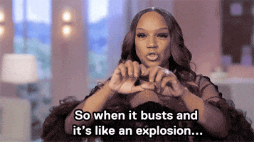 basketball wives explosion GIF by VH1