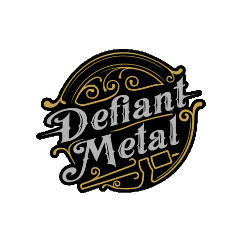 Defiant Metal Welding Products Sticker
