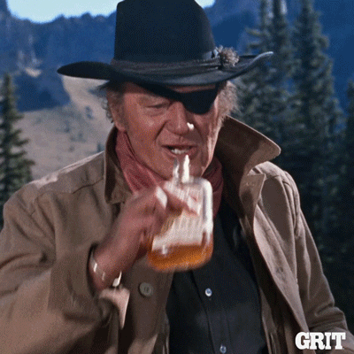 Drunk John Wayne GIF by GritTV