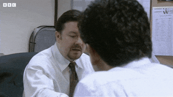 David Brent Sacking GIF
