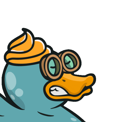 Duckie Land Sticker