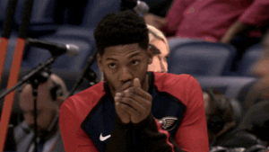 look out new orleans pelicans GIF by NBA