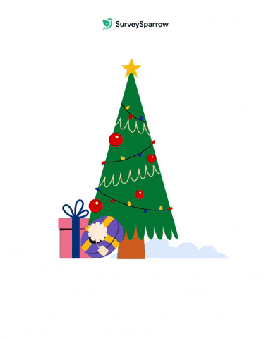Merry Christmas GIF by SurveySparrow