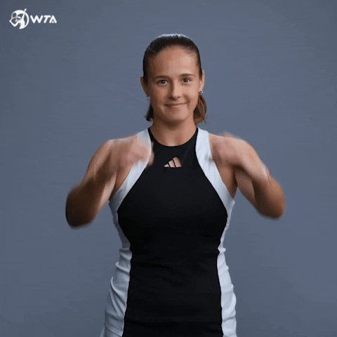 Daria Kasatkina Heart GIF by WTA