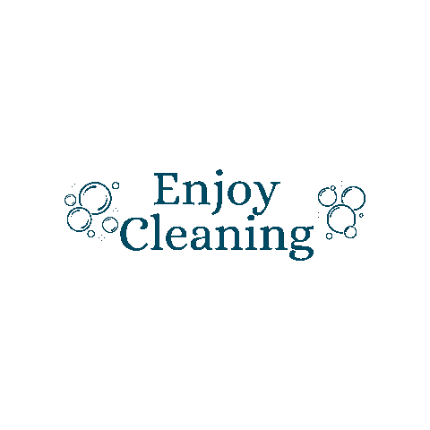 Dark Blue Bubbles Sticker by Enjoy Cleaning - Riekie Leander