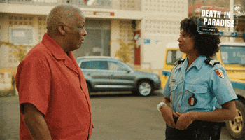 Awkward Exit GIF by Death In Paradise