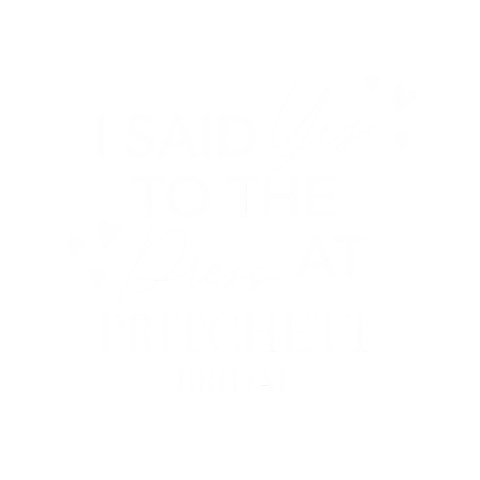 PRITCHETT BRIDAL Sticker