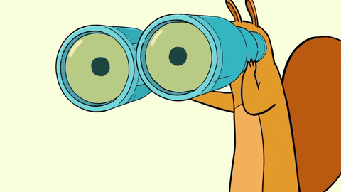 eyes watching GIF by Cartoon Hangover
