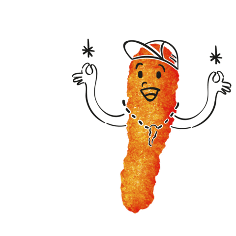 Orange Snacks Sticker by Risi_Oficial