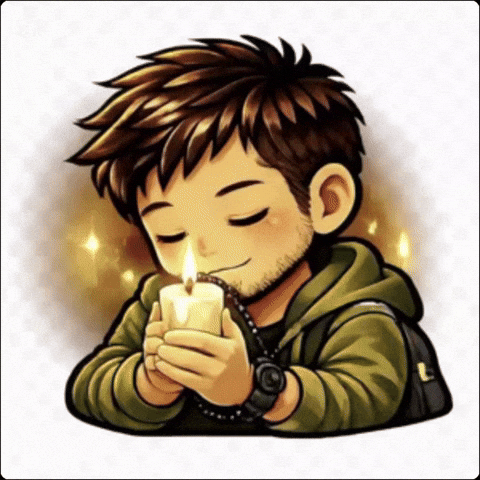 Praying GIF
