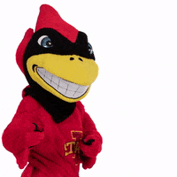Iowa State Mascot GIF by Iowa State University Foundation