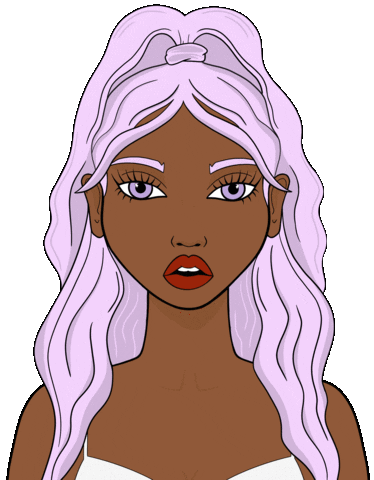 Girl Sticker