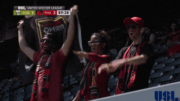 Happy Phoenix Rising Fc GIF by USL